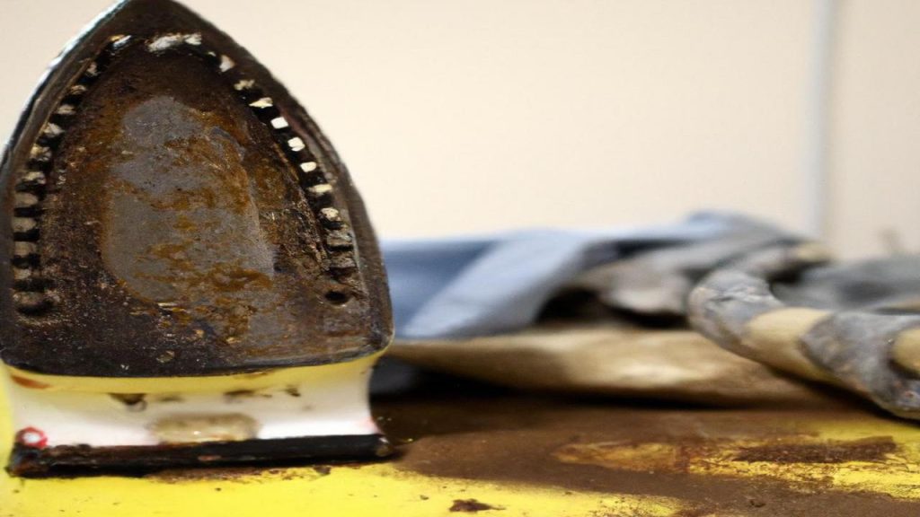 Czym i jak wyczyścić przypalone żelazko?